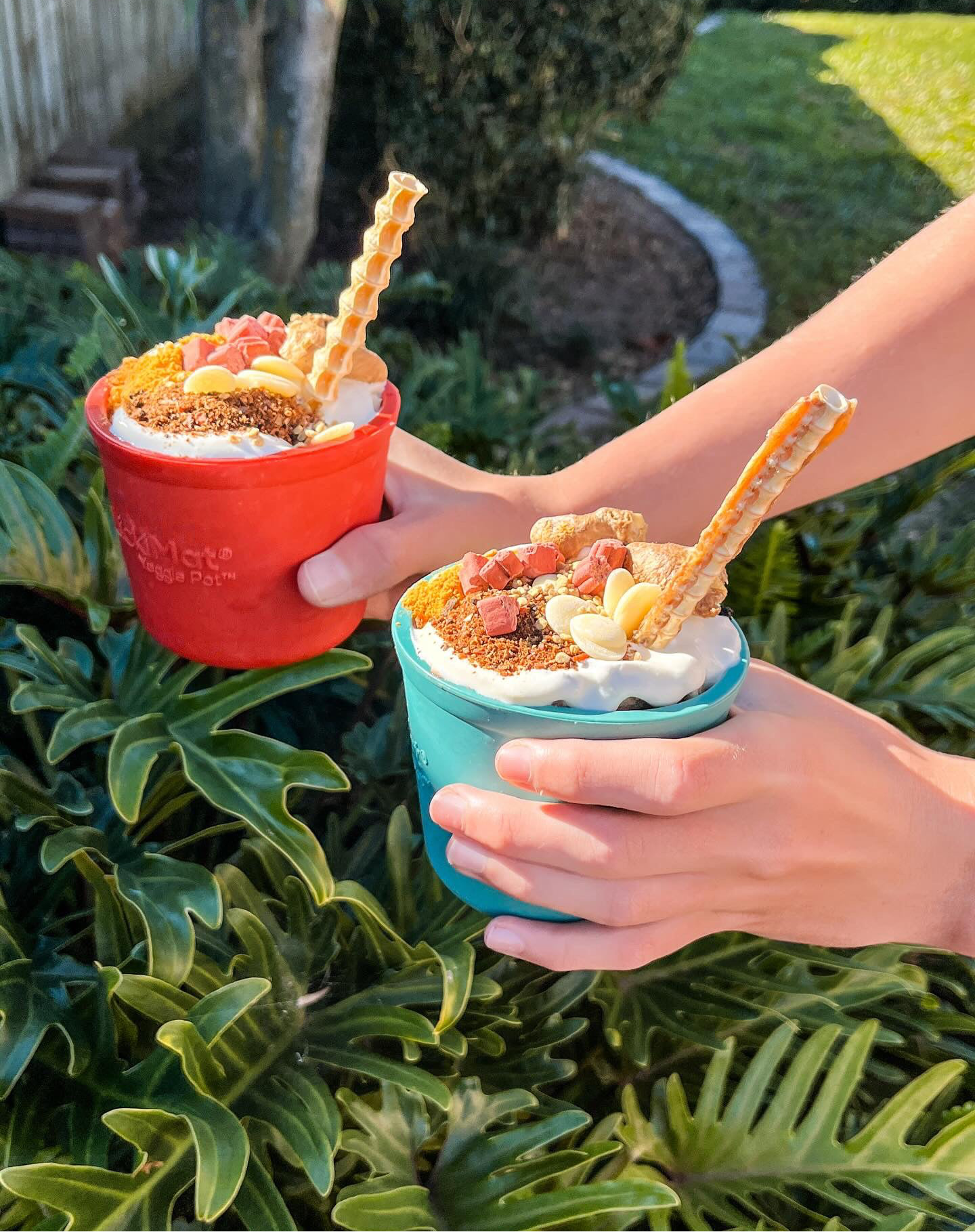 Yoggie Pot Slow Feeder Dog Bowl