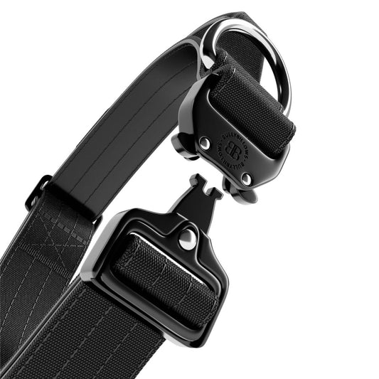 Black - 4cm Combat® Collar | With Handle & Rated Clip