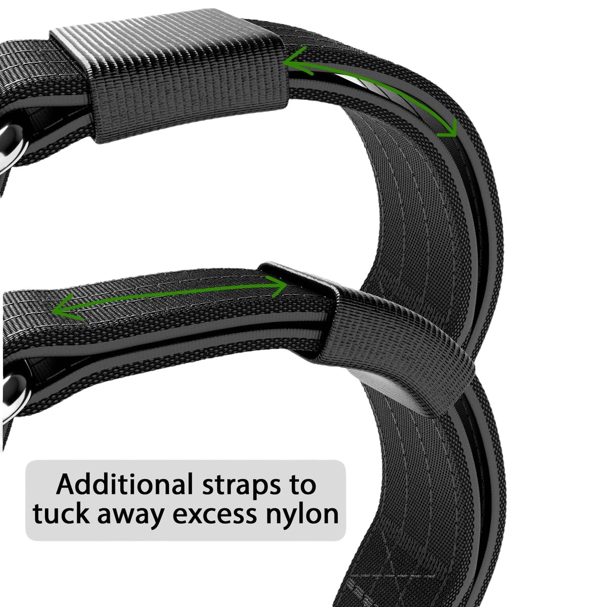 Black - Training Anti Pull TRI-Harness® | M-XL Breeds