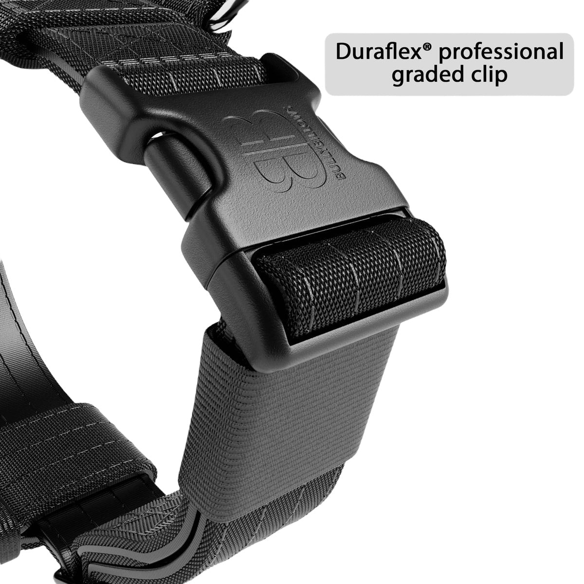 Black - Training Anti Pull TRI-Harness® | M-XL Breeds