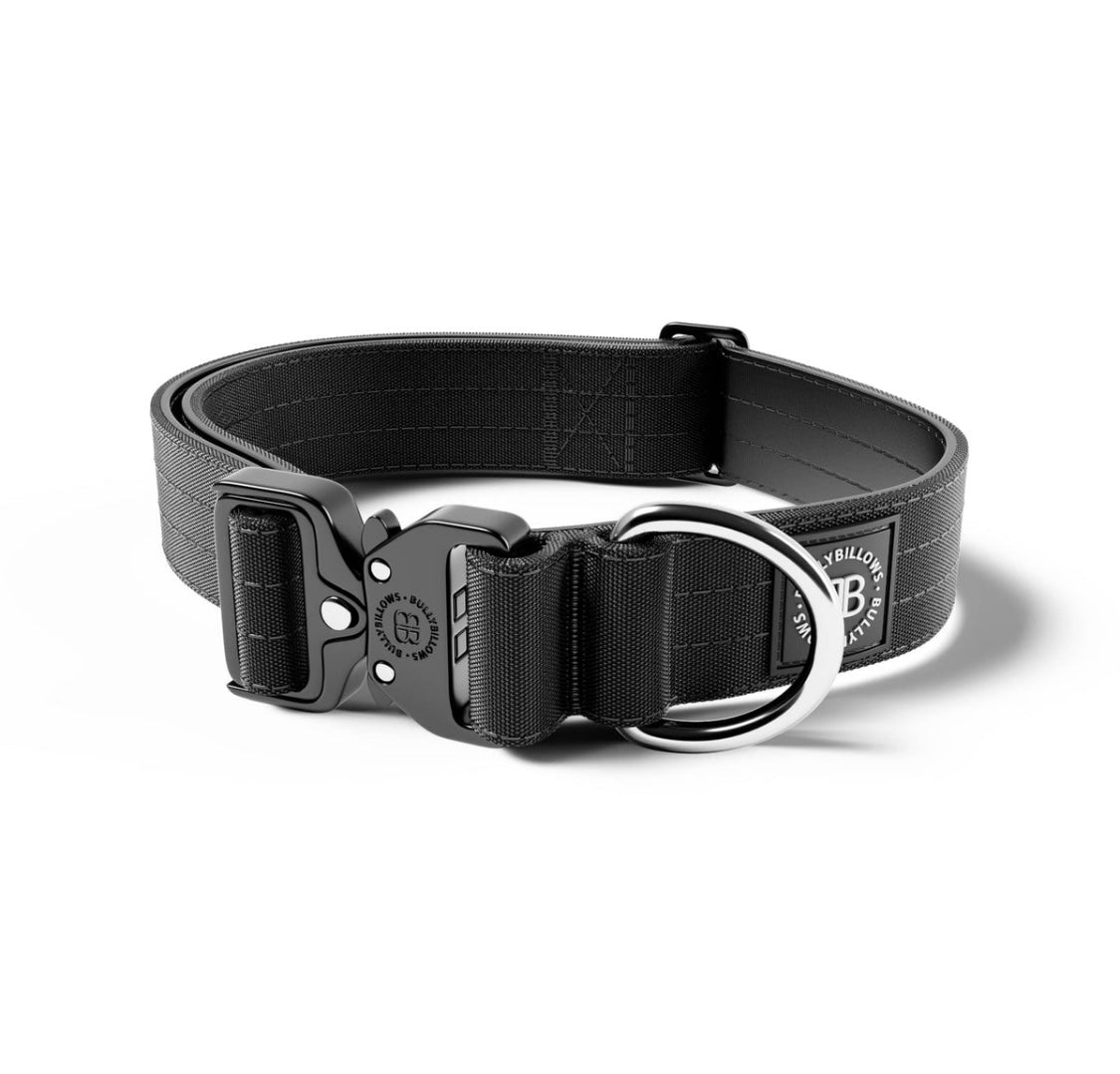Black 4cm Combat® Collar Rated Clip NO HANDLE – Harvey
