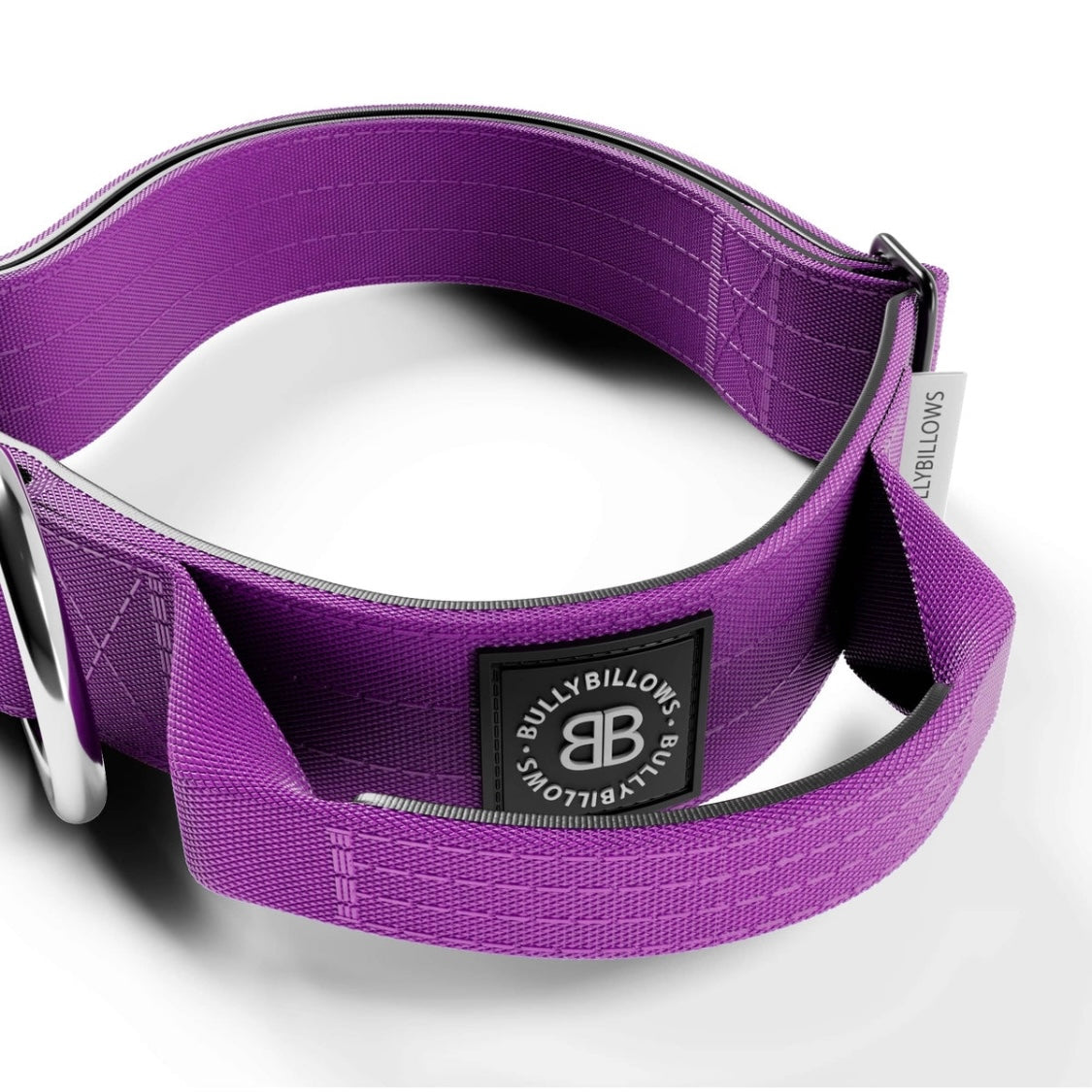 Purple - 4cm Combat® Collar | With Handle & Rated Clip