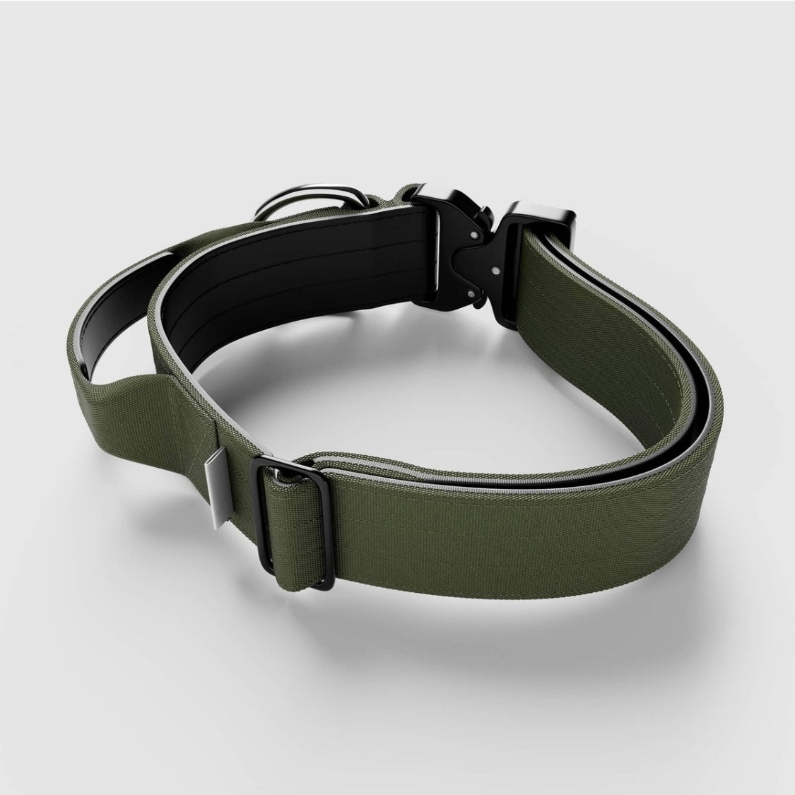 Khaki - 5cm Combat® Collar | With Handle & Rated Clip