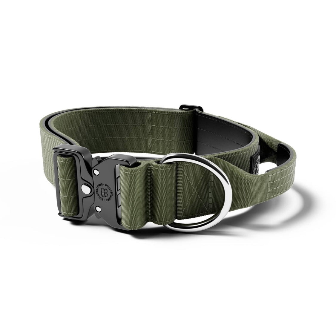 Khaki - 5cm Combat® Collar | With Handle & Rated Clip