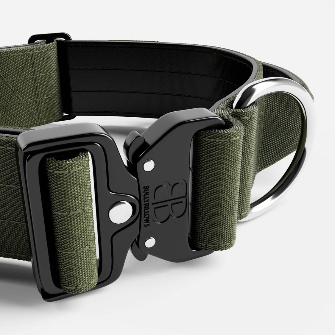 Khaki - 5cm Combat® Collar | With Handle & Rated Clip