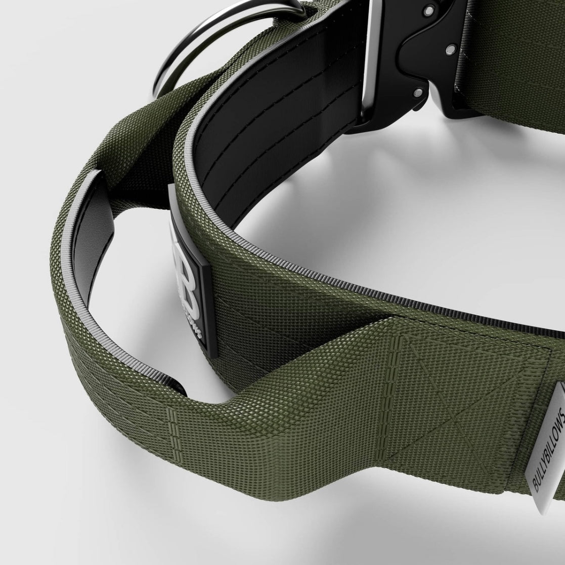 Khaki - 5cm Combat® Collar | With Handle & Rated Clip