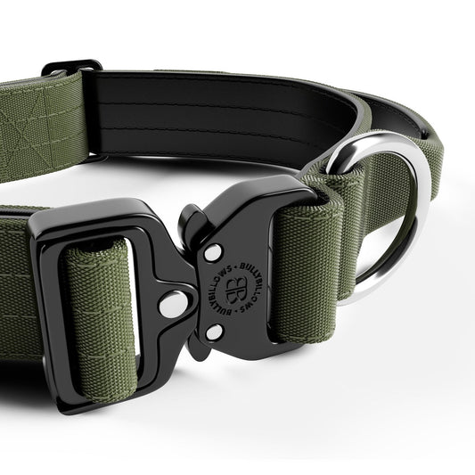 Khaki - 4cm Combat® Collar | With Handle & Rated Clip