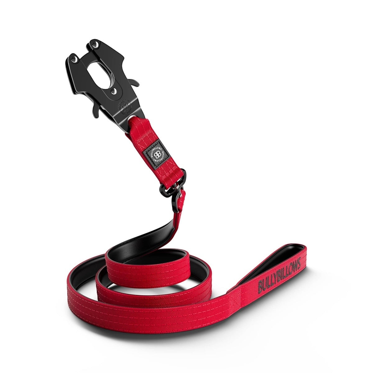 Red - Swivel Combat Lead | Anti-Tangle & Secure Clip