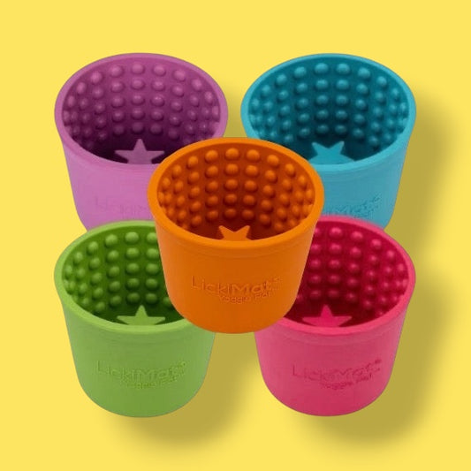 Yoggie Pot Slow Feeder Dog Bowl