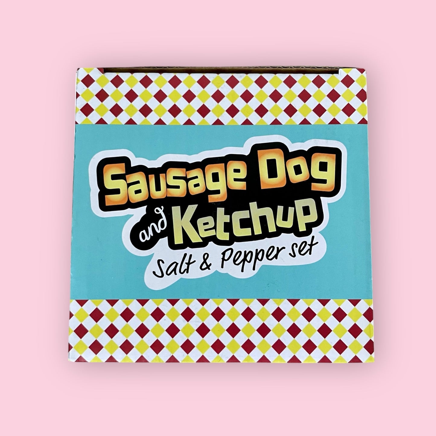 Sausage Dog & Ketchup Salt & Pepper Shaker Set