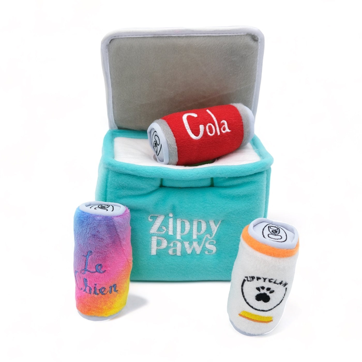 Ice Chest Esky + 3 Cans Interactive Burrow Dog Toy
