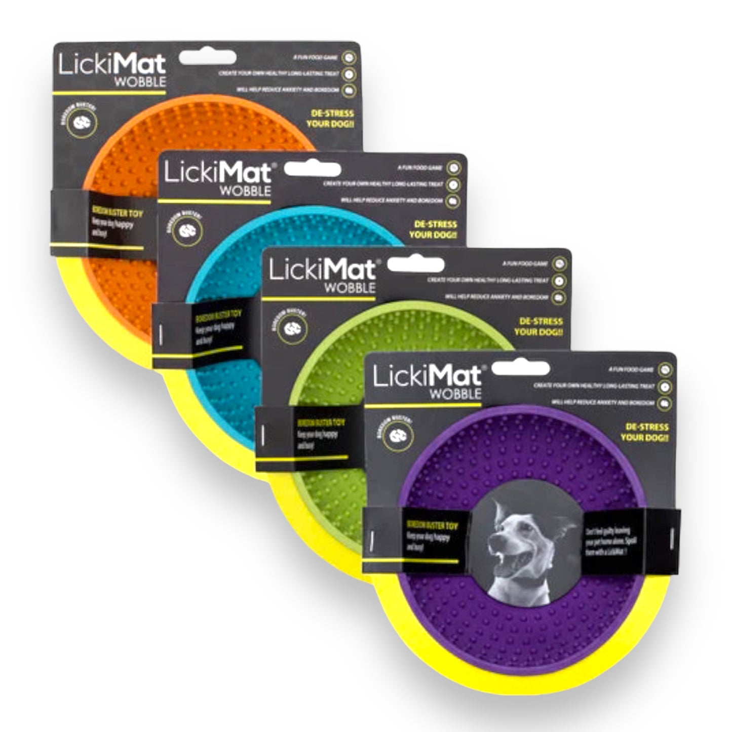 Wobble Boredom Buster Dog Food Bowl