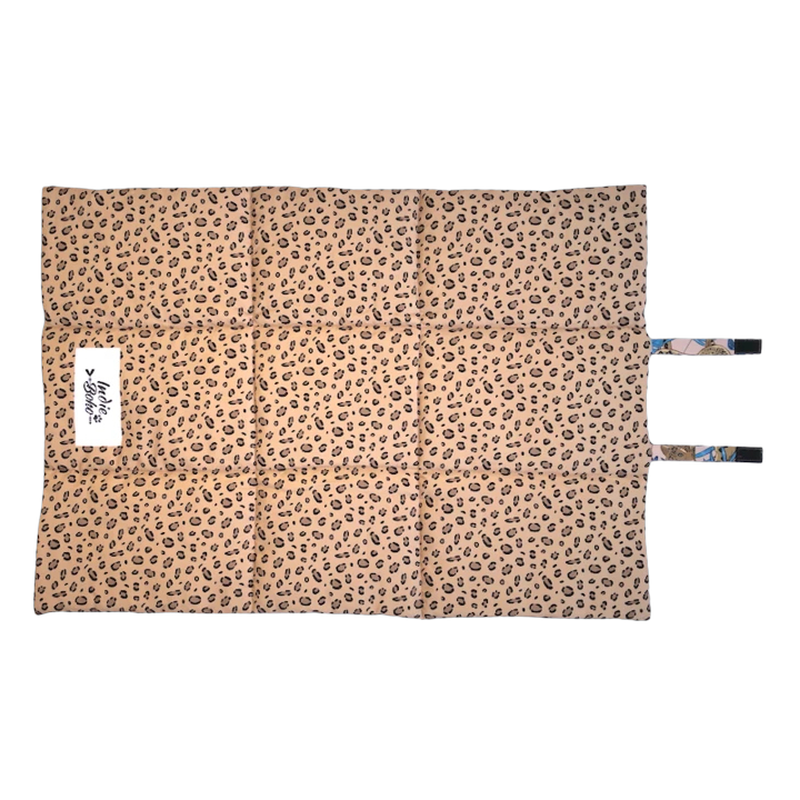 Leopard Luxe Pet Travel & Training Mat