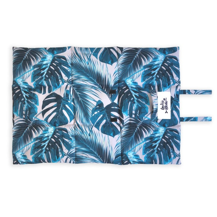 Tropical Leaves Travel Mat - Harvey & Lola