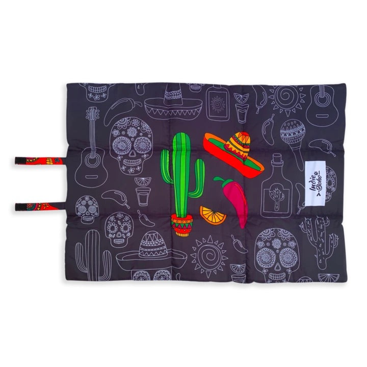 Mexican Skulls Travel Mat - Harvey & Lola