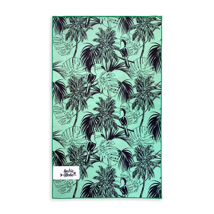 Tropical Toucan Pet Travel Towel - Harvey & Lola