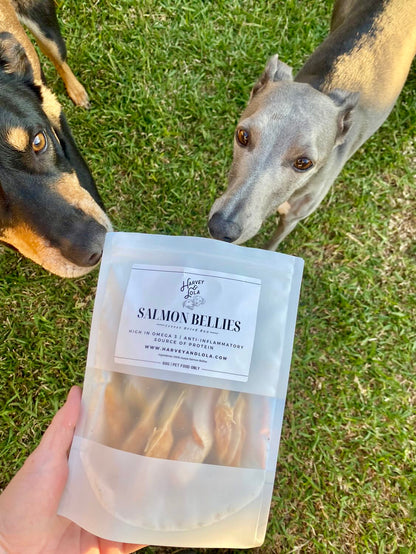 Salmon Bellies Freeze-Dried Dog Treats