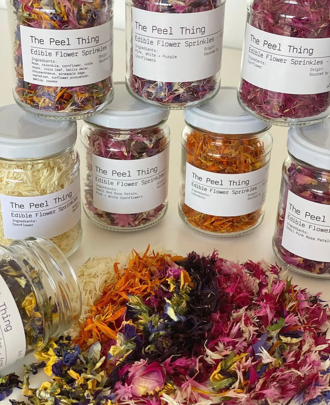 Edible Flower Sprinkles