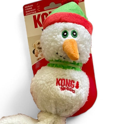 KONG® Holiday Snowman Wubba