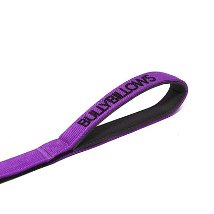 1.4m Swivel Combat Lead | Neoprene Lined, Secure Rated Clip with Soft Handle - Purple