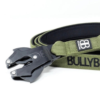 1.4m Swivel Combat Lead | Neoprene Lined, Secure Rated Clip with Soft Handle - Khaki