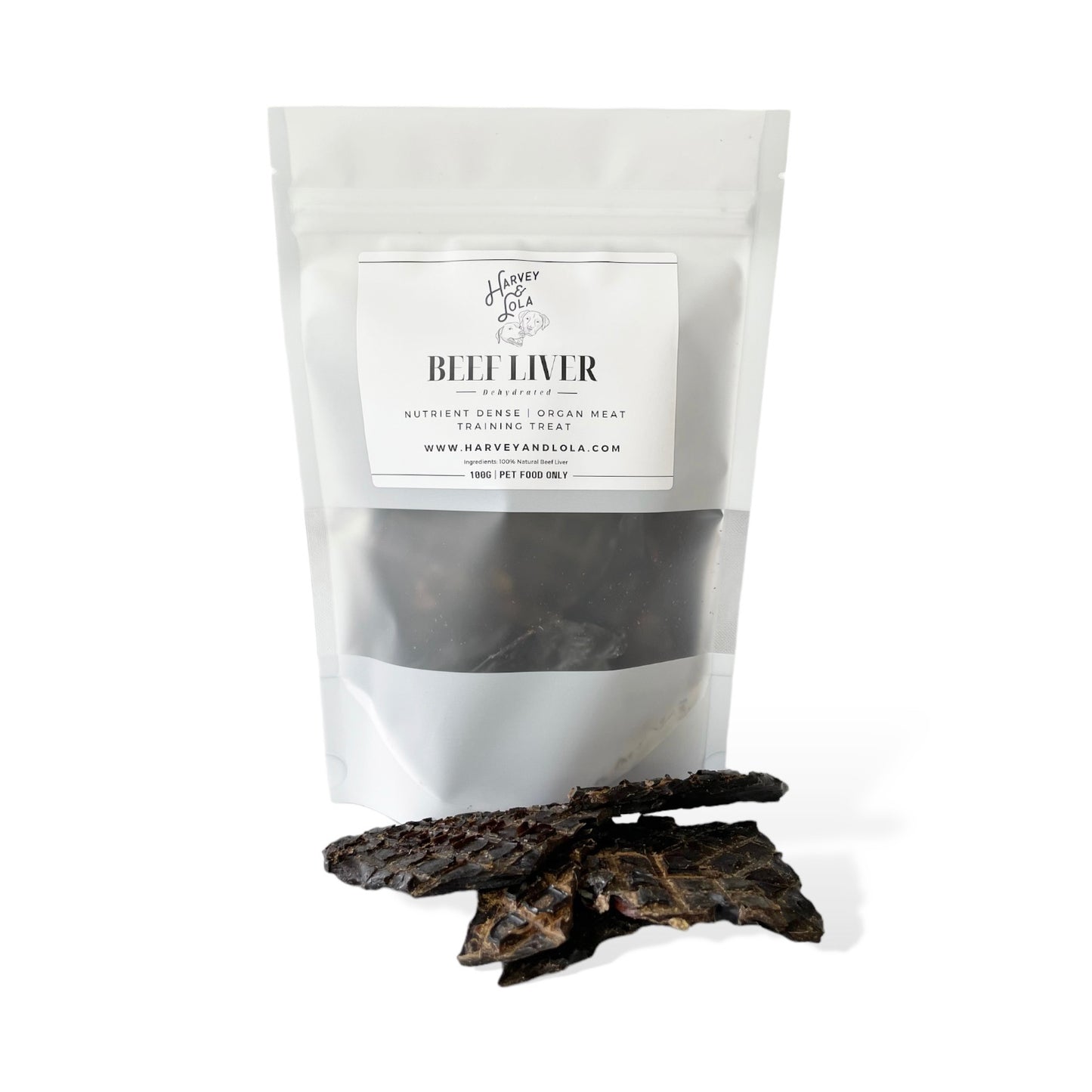 Beef Liver Air-Dried Pet Treats