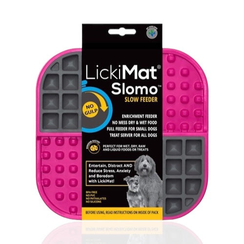 SloMo Wet & Dry Combo Slow Feeder Lick Mat