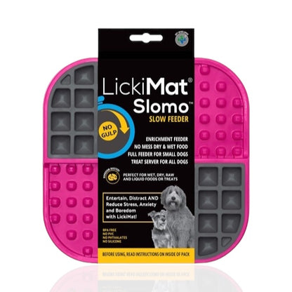 SloMo Wet & Dry Combo Slow Feeder Lick Mat