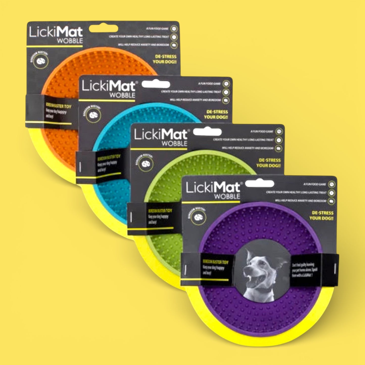 Wobble Boredom Buster Dog Food Bowl