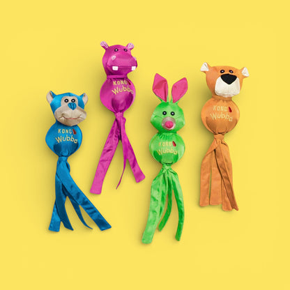 KONG® Wubba™ Friends Ballistic Interactive Assorted Tug Dog Toy w/Squeaker - Assorted Sizes