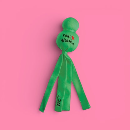 KONG® Wet Wubba™ Tug Dog Toy - Assorted Colours