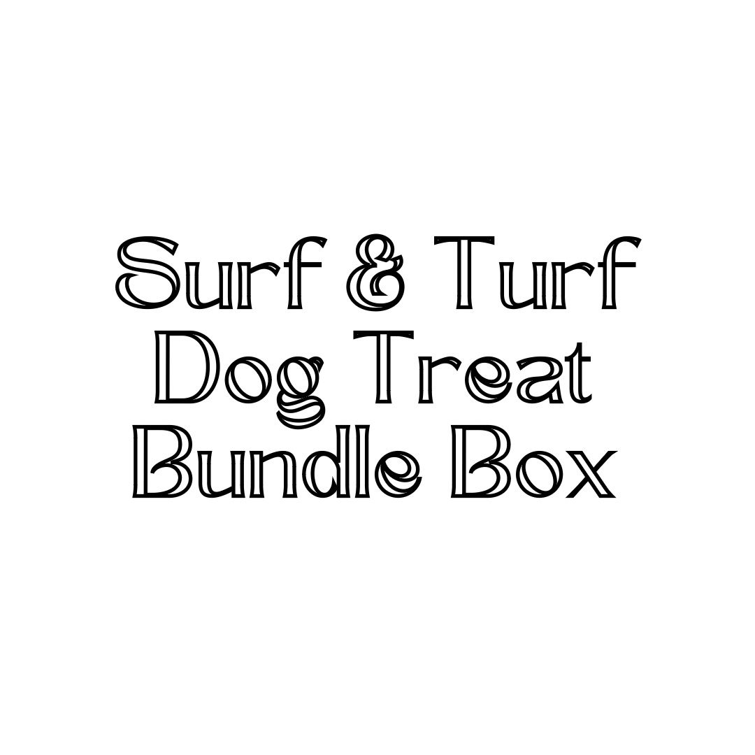 ‘Surf & Turf’ Dog Treat Bundle Box