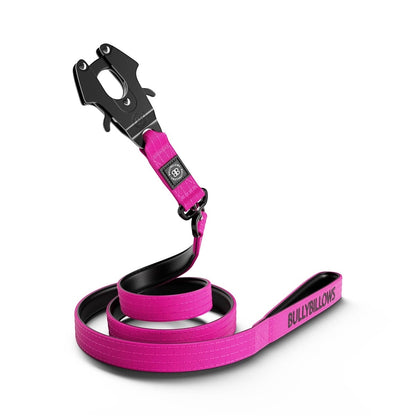 1.4m Swivel Combat Lead | Neoprene Lined, Secure Rated Clip with Soft Handle - Magentas