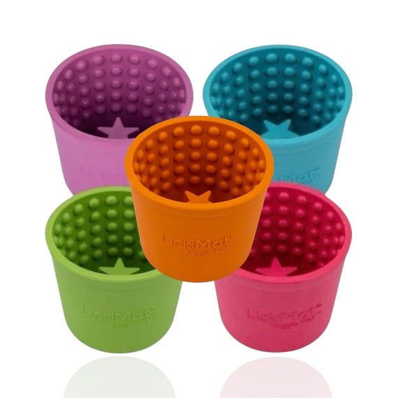 Yoggie Pot Slow Feeder Dog Bowl