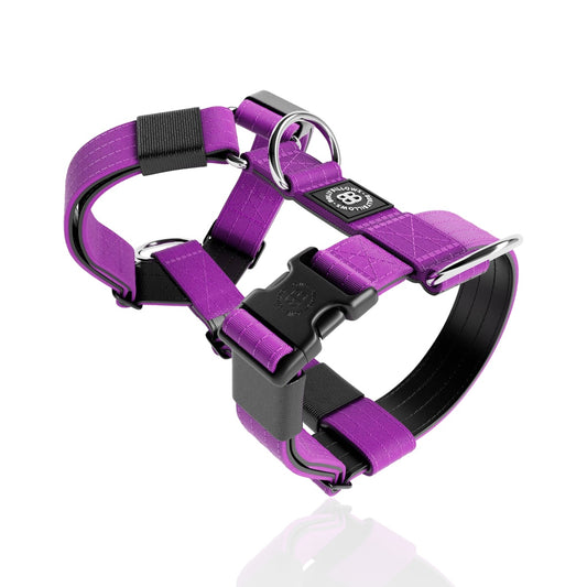 TRI-Harness® | Anti-Pull, Adjustable & Durable - Dog Trainers Choice - Purple v2.0