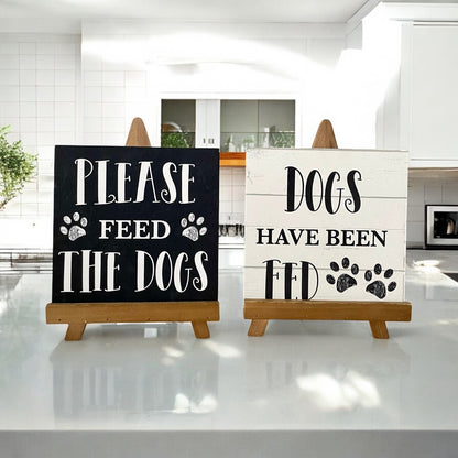 Reversible Standing Quote Sign