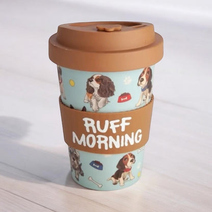 ‘Dogs’ Bamboo Travel Cup