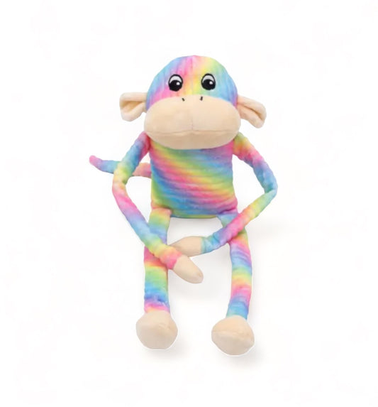 Spencer The Rainbow Crinkle Monkey