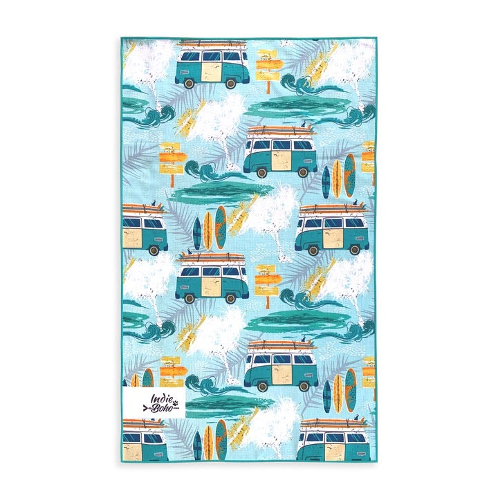 Byron Surf Dog Travel Towel - Harvey & Lola