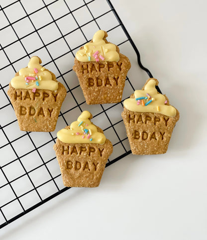 Birthday Cookie Dog Biscuits