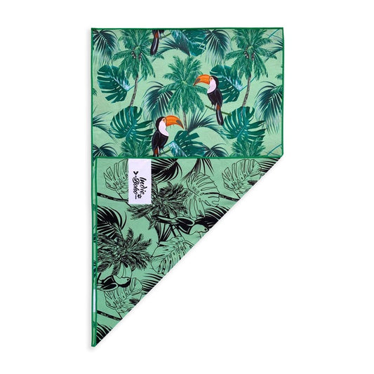 Tropical Toucan Pet Travel Towel - Harvey & Lola